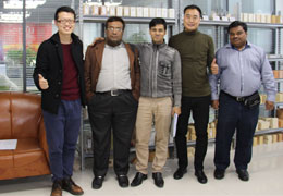 People’s Republic Of Bangladesh Customer Visit our Company