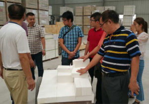 Taiwan Customer Visit our Factory